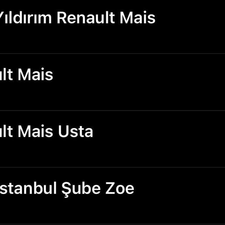 Renault Mais İstanbul Şubeye Ulaşamıyorum Geri Dönüşte Alamadım
