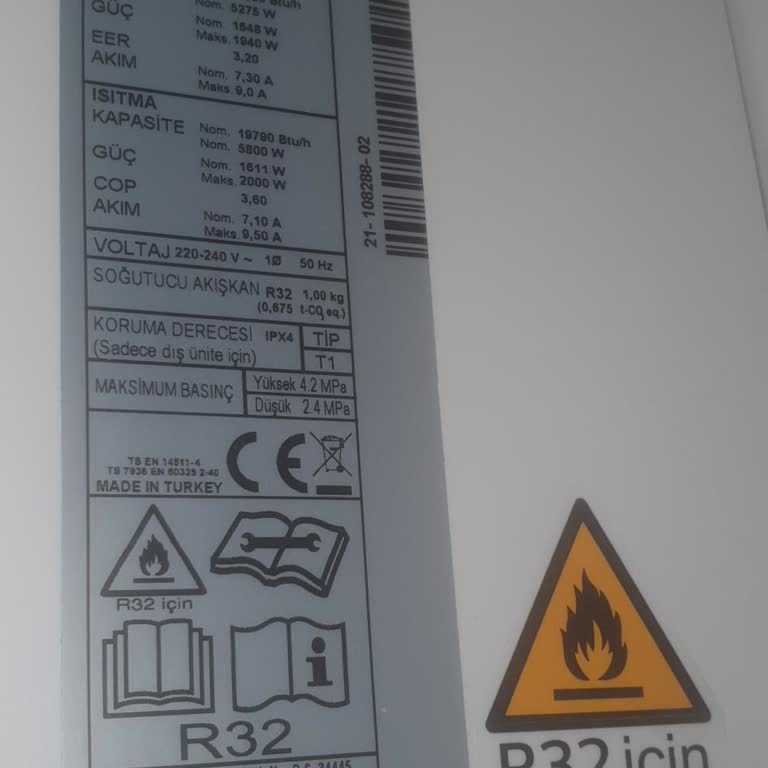 Arçelik 1800 Klima Model 18326