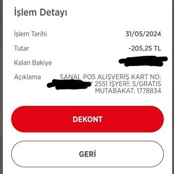 Gratis Parası Çekilen Ürünlerin Siparişlerimde Gözükmemesi