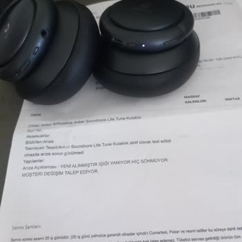 Anker Soundcore Teknik Servis Sorunu Olan Cihaza Sorunsuz Diye Teslim Etti