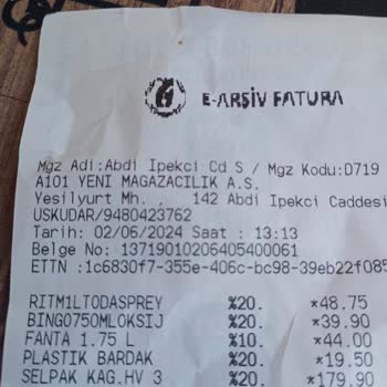 A101 Markette SKT'si Dolmuş Fanta Satıyor