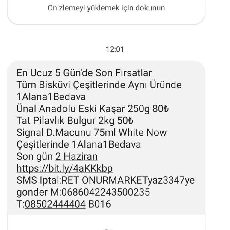 Onur Market Yemek Kartı İle Ödeme Yaparsan İndirim Uygulanmıyor