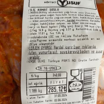 Köfteci Yusuf Bandırma Tüylü Kanat Gönderiyor