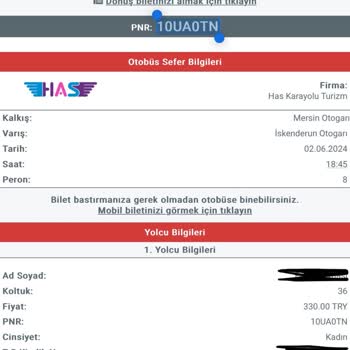 Obilet Bilet İptal Şikayeti