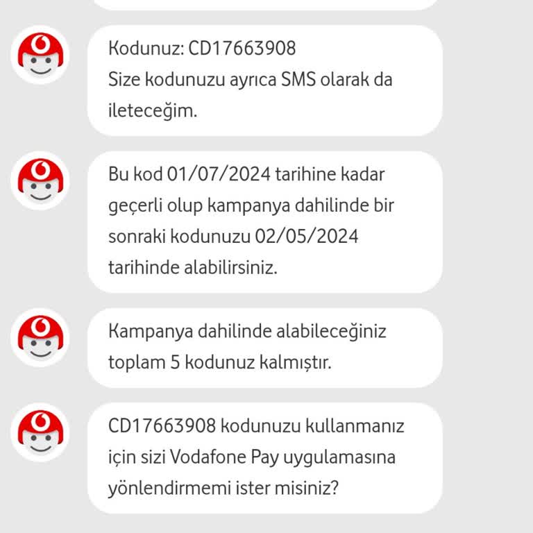 Vodafone Bütçe Dostu Kodumu Kabul Etmiyor