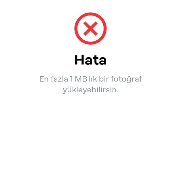 Papara 1 MB Fotoğraf Yükleme Sorunu!