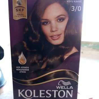 Koleston Saç Boyası Markasından Şikayetçiyim.