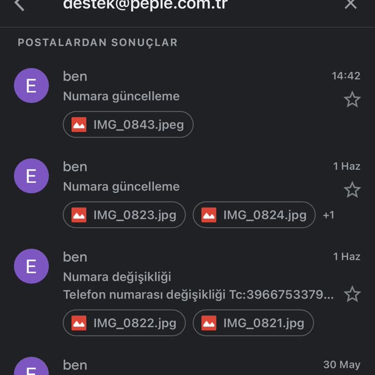 PeP Numara Güncelleme Yapmıyorlar