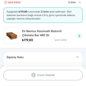 A101 Kapıda İadelerimi Yapmıyor Bana Geri Dönmüyor