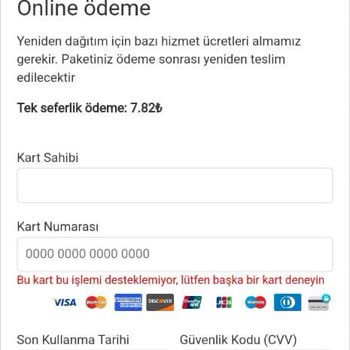 Sindimoda Gelmeyen Kargo Yüzünden Çekilen Para