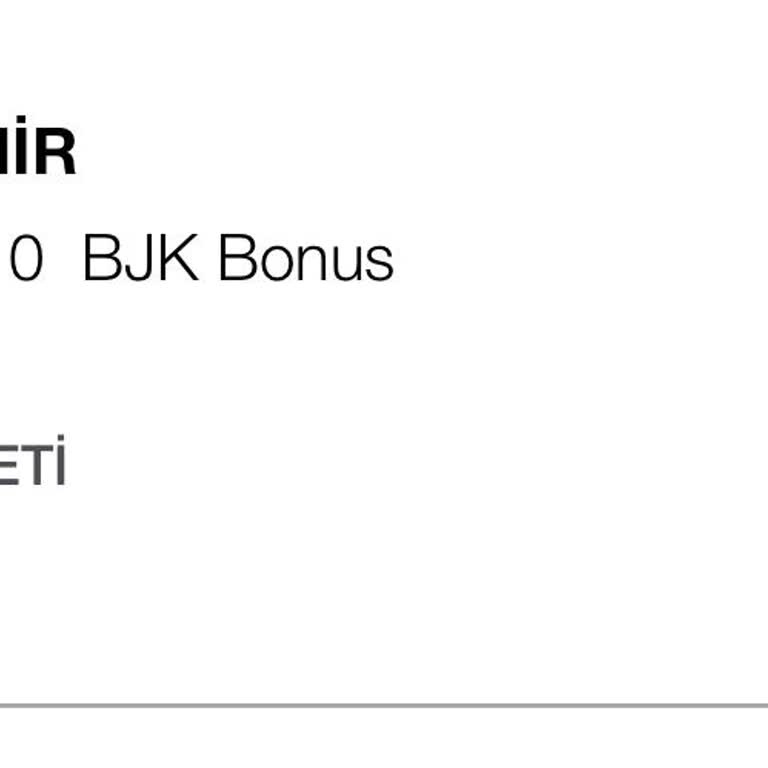Garanti Bankası BJK Bonus Kart