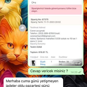 Nare Giyimden Şikayetçiyim!