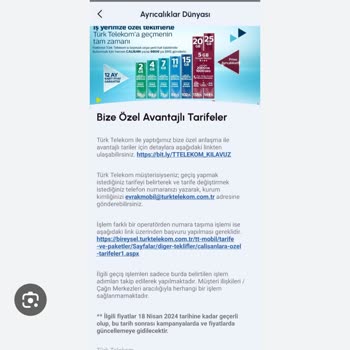 Türk Telekom Un Anlaşılan Tarife Ücretini 6 Kat Arttırması