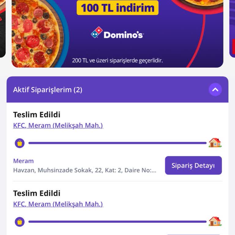 Getir Sistem Hatası Nedeni İle Mükerrer Alınan Siparişi İptal Edemedi