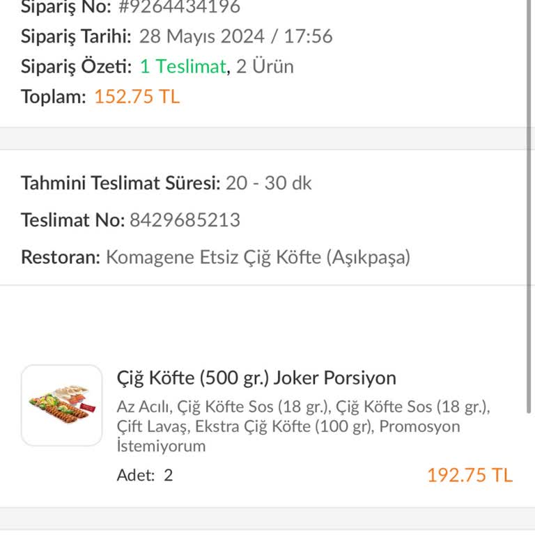 Trendyol GO Yemek-size İnanmaları İçin Ölmemiz Yetmiyor