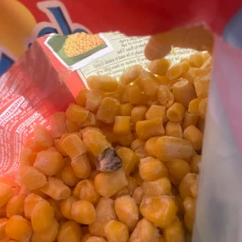 Superfresh Dondurulmuş Mısırdan Çıkan Anlamsız Şey