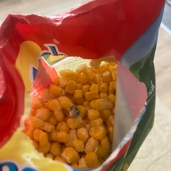 Superfresh Dondurulmuş Mısırdan Çıkan Anlamsız Şey