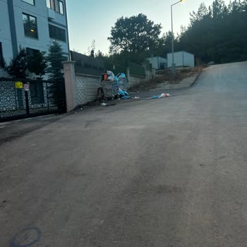 Bursa Nilüfer Belediyesi Kayapa- Çöpler Toplanmıyor