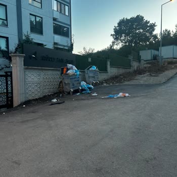 Bursa Nilüfer Belediyesi Kayapa- Çöpler Toplanmıyor