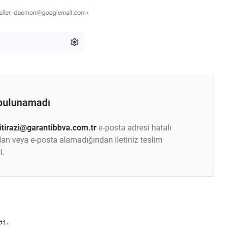 Garanti BBVA Garanti Mailleri Çalışmıyor Ve Harcama İtirazını Bakmadan Reddediyor.