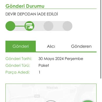 DeFacto İptal Ya Da İade Edilmediği Halde Gönderilemeyen Kargo