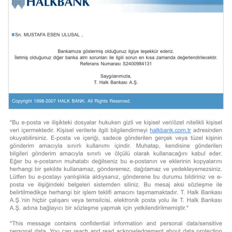 Ziraat Bankası Ziraat Matik 200 TL Mi Aldı Makbuz Vermedi
