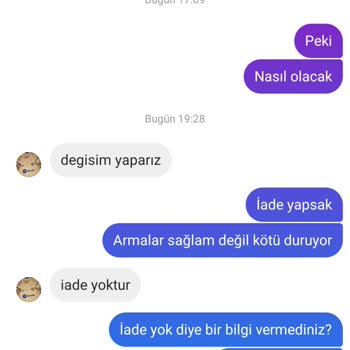 Formacim.co Hatalı Ürüne İade Kabul Etmiyor