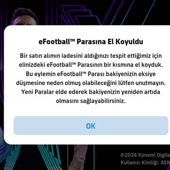 Konami Hesabım Ve Kart Bilgilerim Çalındı, Param Ve Hesabım Şu An Bende Değil