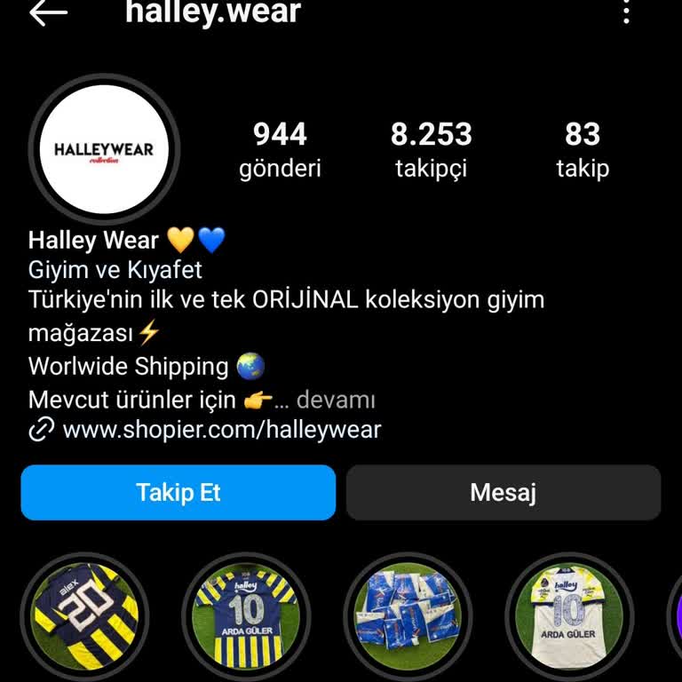 Halley Wear Sipariş Verildikten Sonra Mesajlara Bakılmıyor