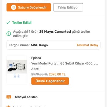 Trendyol Eksik Ürün Teslimatı Ve İlgisiz Müşteri Hizmetleri