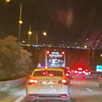Varan Turizm Otobüslerin Sol Şerit İhlali