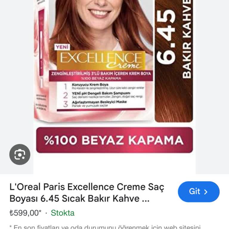 Loreal Paris L'oreal Paris Excellence 6.45 Hiçbir Yerde Bulamıyorum