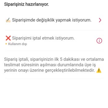 Saloon Burger Yemeksepeti'nde İptal Edilemeyen Sipariş Ve Uzun Bekleme Süresi
