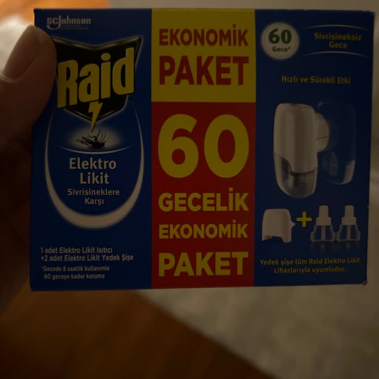 Raid Likit Sinek İlacı Nefes Darlığı Ve Boğazda Yanma Yapıyor