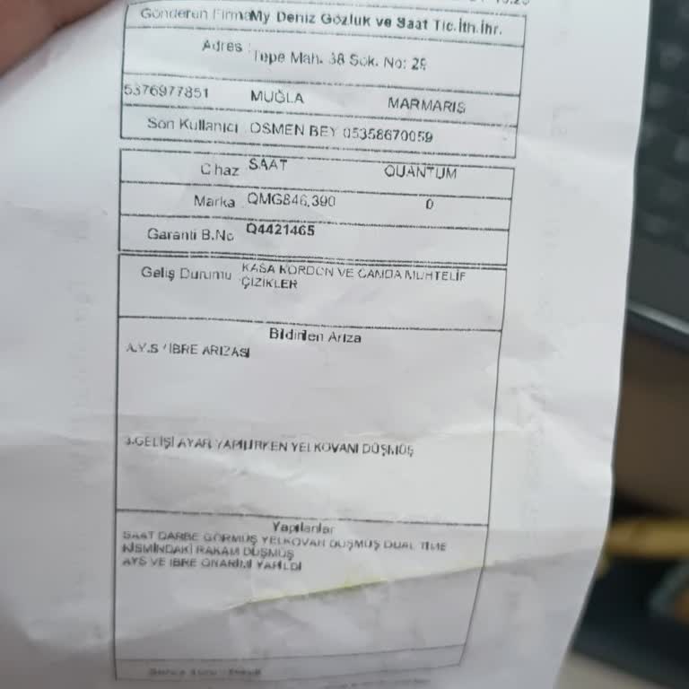 Quantum Saat: Sürekli Arızalar Ve Yetersiz Servis