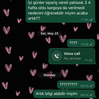 Aware Butik Ürün Göndermeme Şikayeti