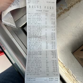 Özkuruşlar Raf Ve Fiş Fiyat Farkı