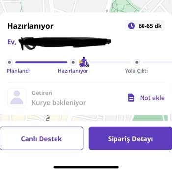 Getir Rezervasyonlu Sipariş Gelmiyor