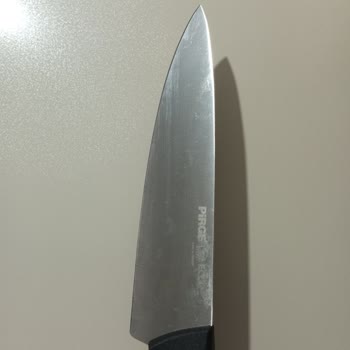 Yeni Pirge Bıçakların Paslanması