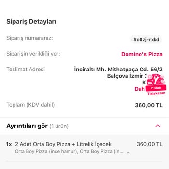 Yemek Sepeti Yine İş Başında Paramızla Rezil Olduk