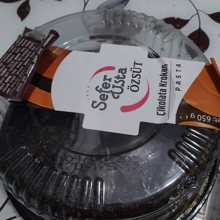 A101 Sefer Usta Özsüt Yaş Pasta