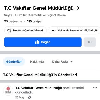 Facebook Sahte Devlet Kurumu Sayfası