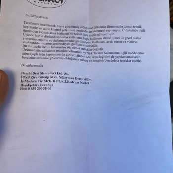 Bambi Ayakkabı Bambi Mağazasından Aldığım Ayakkabı 2 Ayda Parçalandı!