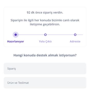 Getir Son Siparişimdi Bu!