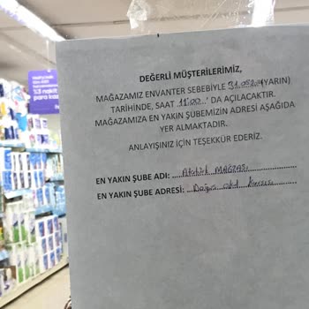 A101 Kapanış Saatlerinin Esnekliği Personelin Tavrı
