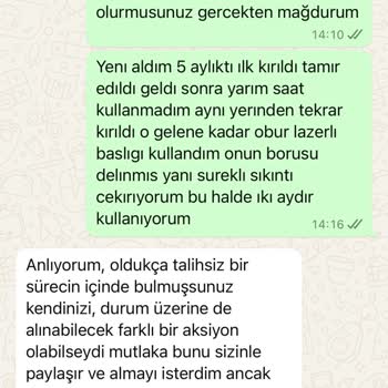 Dyson V15 Sorunu Dyson Müşteriyi Mağdur Ediyor