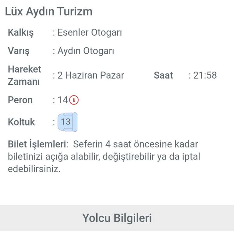 Lüx Aydın Turizm Kötü Bir Firma