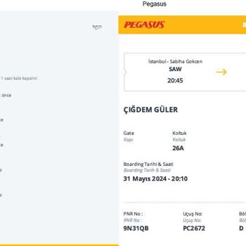 Pegasus'un Uçuşlarının Hepsi Neden Gecikmeli?
