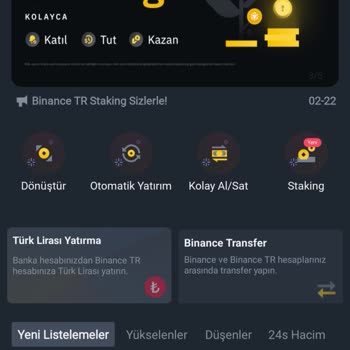 Binance TR Uygulaması Şikayeti Mobil Uygulamada Sisteme Girilmiyor
