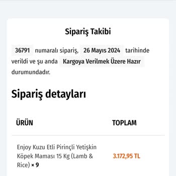 Pet Mahal Petmahal.com Dan Verilen Mama Siparişim Gelmiyor